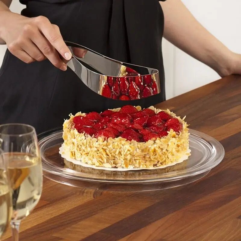 Fatiador de Bolo e Torta Inox com Design Europeu Premium - achatudostore