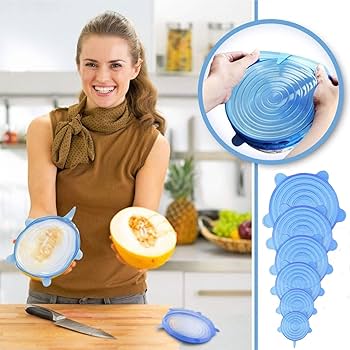 Tampas Reutilizáveis De Silicone - achatudostore